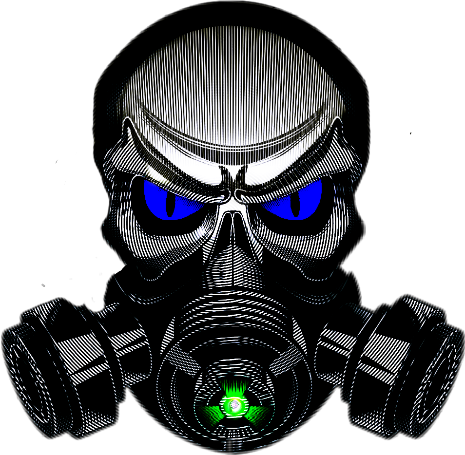 Gasmask Sticker - Gas Mask Sticker (1024x1024), Png Download
