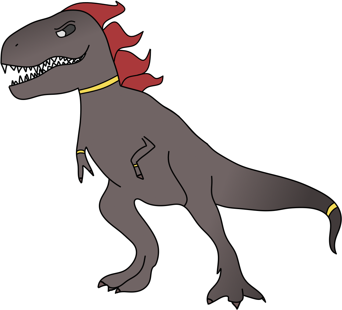 Zelos - Tyrannosaurus (1168x1040), Png Download