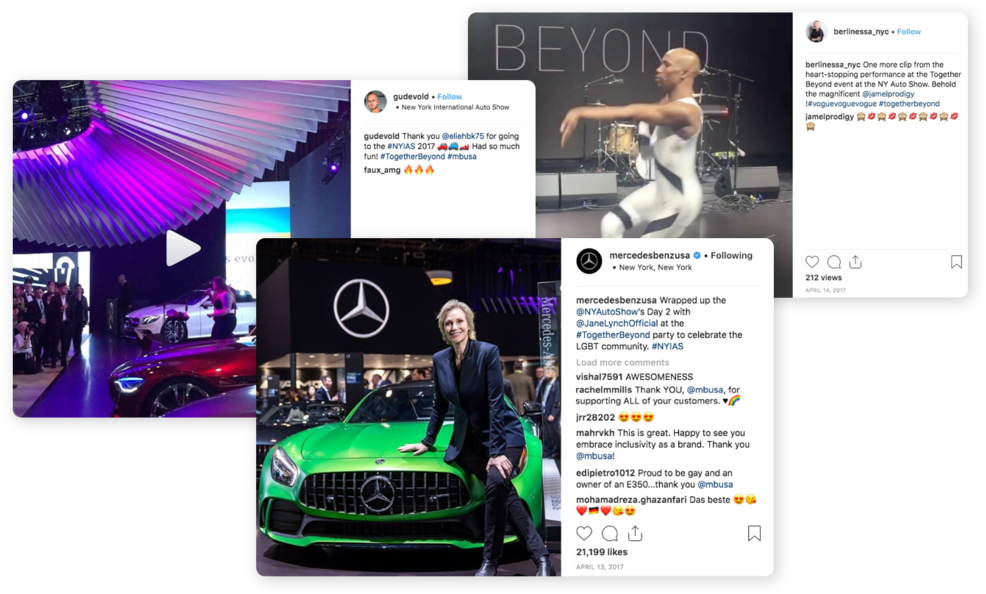 Collage - Auto Show (1000x619), Png Download