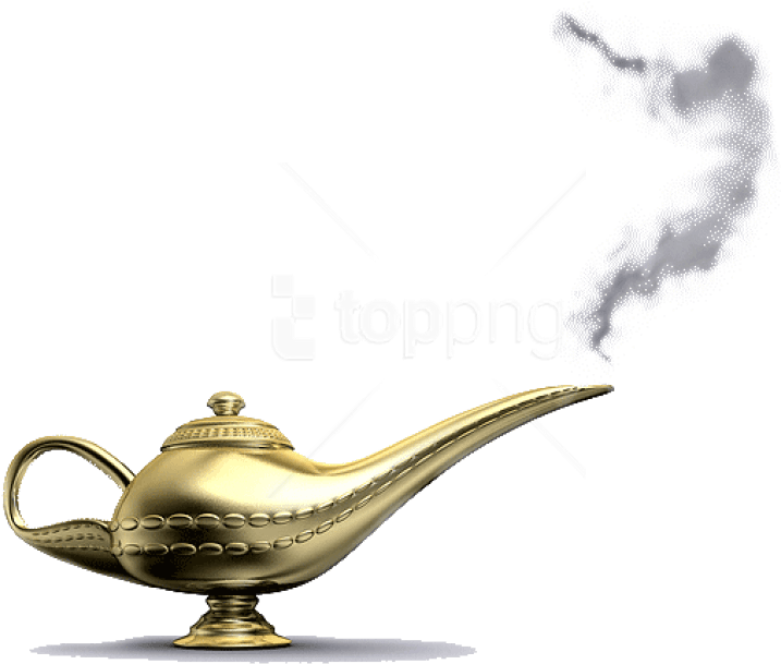 Free Png Download Magic Genie Lamp Png Images Background - Genie In A Bottle (850x661), Png Download