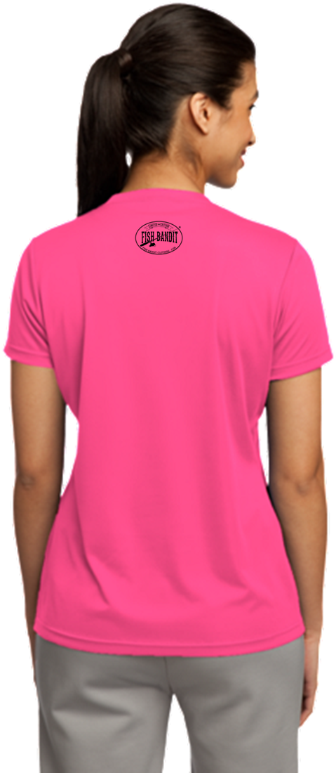 Women's Short Sleeve Moisture Wicking Shirts - T-shirt (752x1127), Png Download