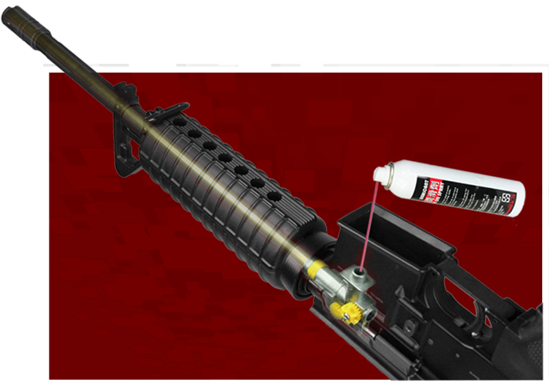 Turn The Airsoft Gun Upside Down - Ranged Weapon (800x563), Png Download