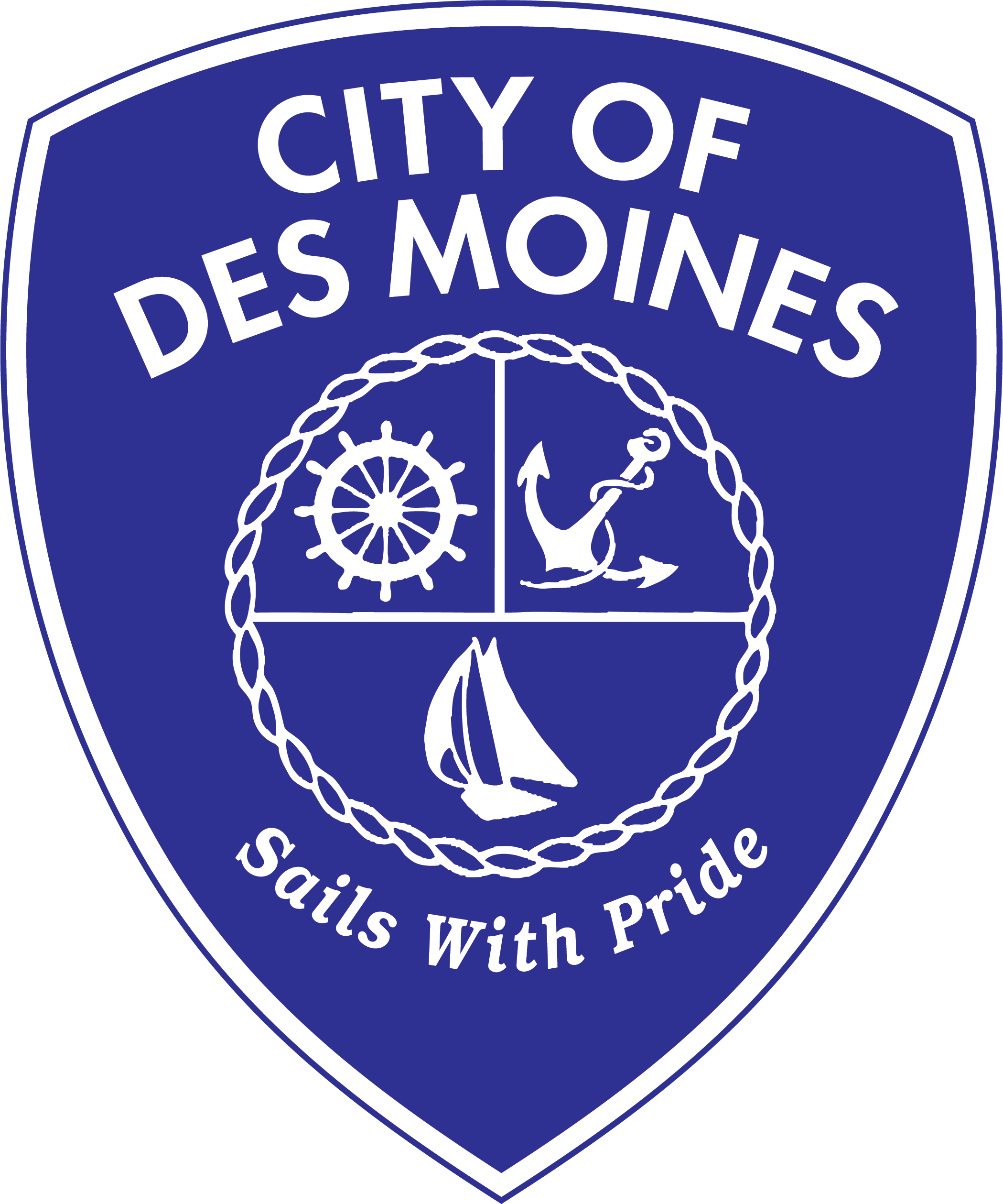 The Soundside Alliance For Economic Development Is - Wausau Police Badge (2099x2518), Png Download