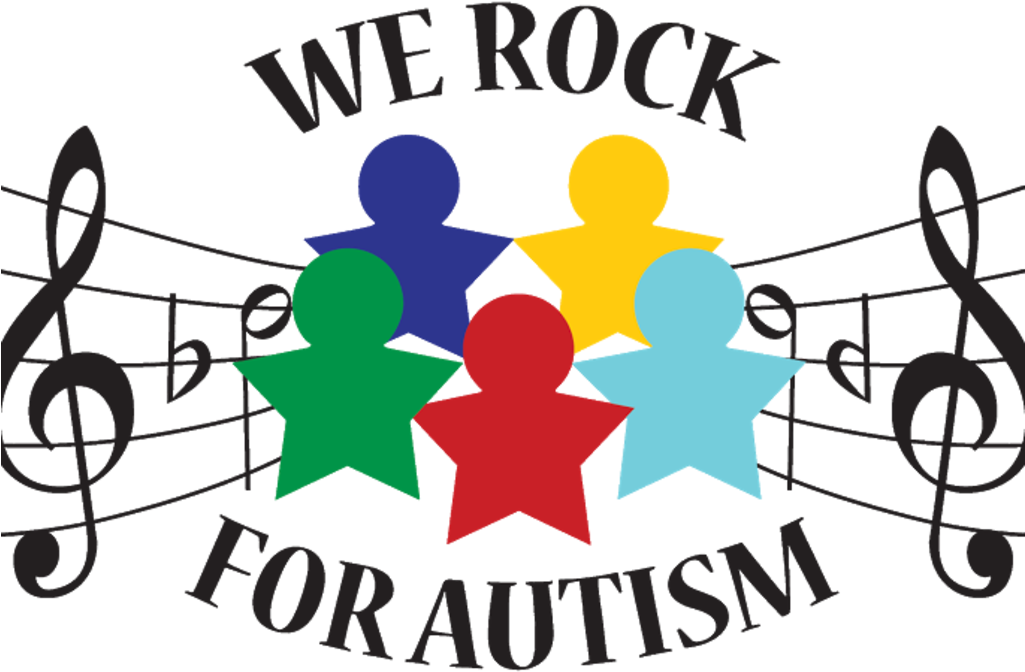 2015 Kick Off Fund Raiser - We Rock For Autism (1024x768), Png Download
