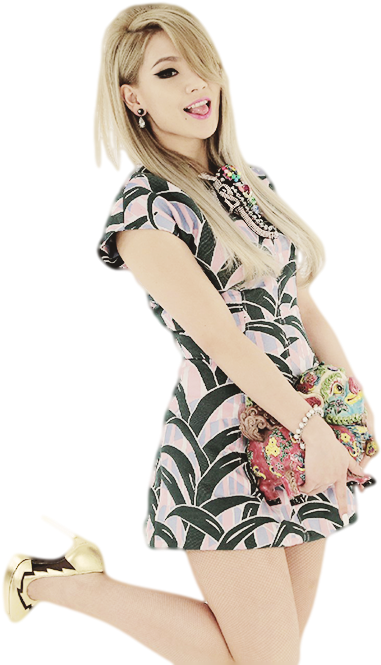 2ne1, Cl, And Kpop Image - Chaerin Lee Outfit (500x708), Png Download
