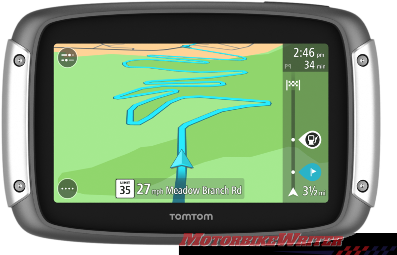 2 Plan Your Route Tomtom Rider 400 Gps Distance - Tomtom Rider 400 Beschermfolie (882x580), Png Download