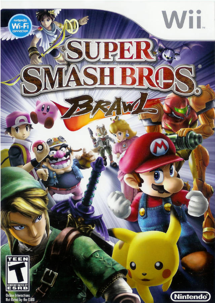 Super Smash Bros Wii (600x600), Png Download