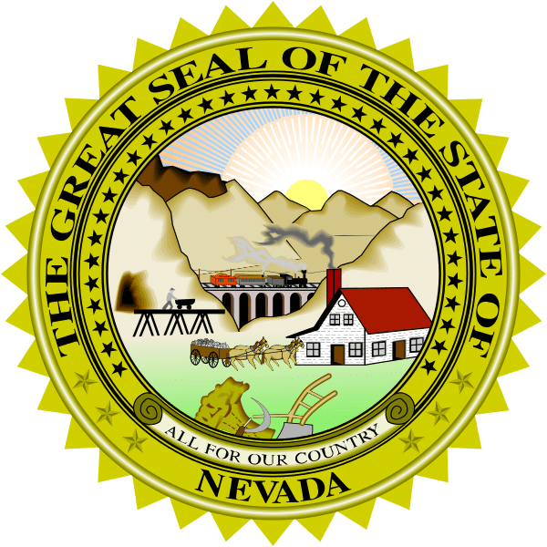 Equifax - Nevada State Seal 2018 (600x600), Png Download