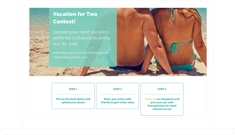 Photo Vote Instagram Follow Template - Online Advertising (955x534), Png Download