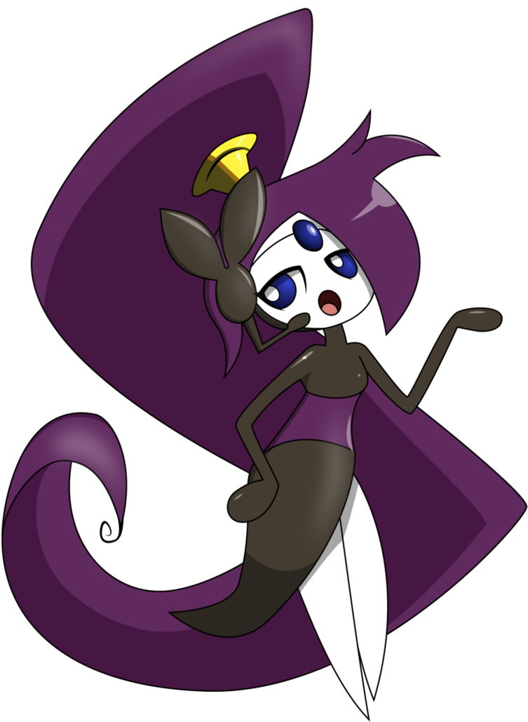 Meloetta,pokedex,pokemon Crossover,shantae, - Meloetta Purple (811x1081), Png Download