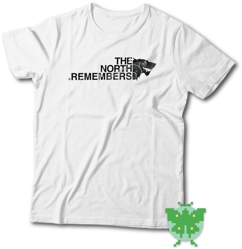 White The North Remembers Black Shirt - Nappy Roots T Shirt (800x800), Png Download