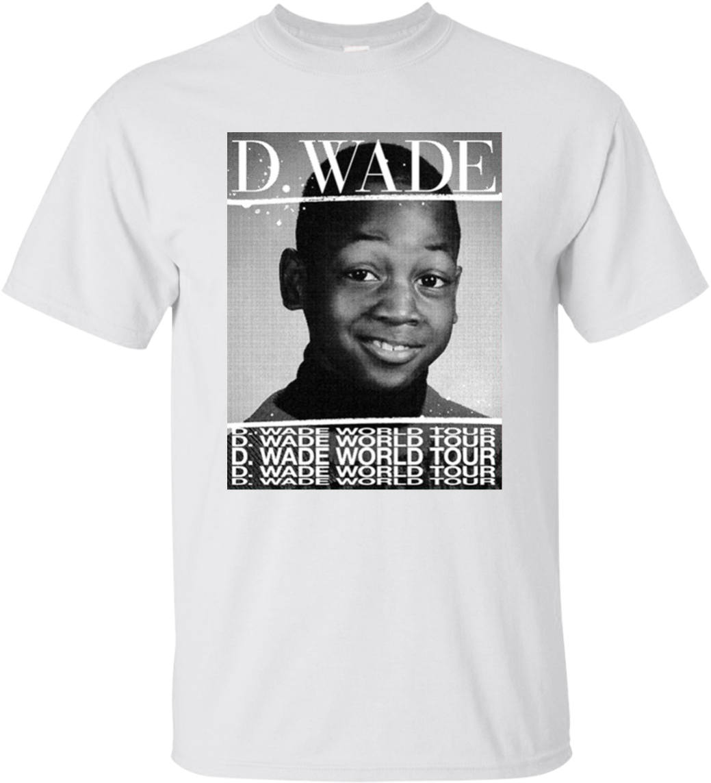 Dwyane Wade World Tour Shirt - Dwyane Wade One Last Dance Shirt (1155x1155), Png Download
