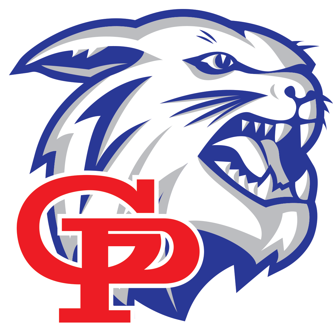 Wildcat Clipart Gregory - Gregory Portland Middle School (1200x1200), Png Download