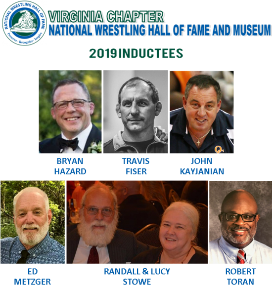 2019 Virginia Wrestling Hall Of Fame Inductees - National Wrestling Hall Of Fame And Museum (549x600), Png Download