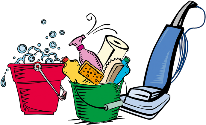 Clip Art House Cleaning - Cleaning Clipart (768x500), Png Download
