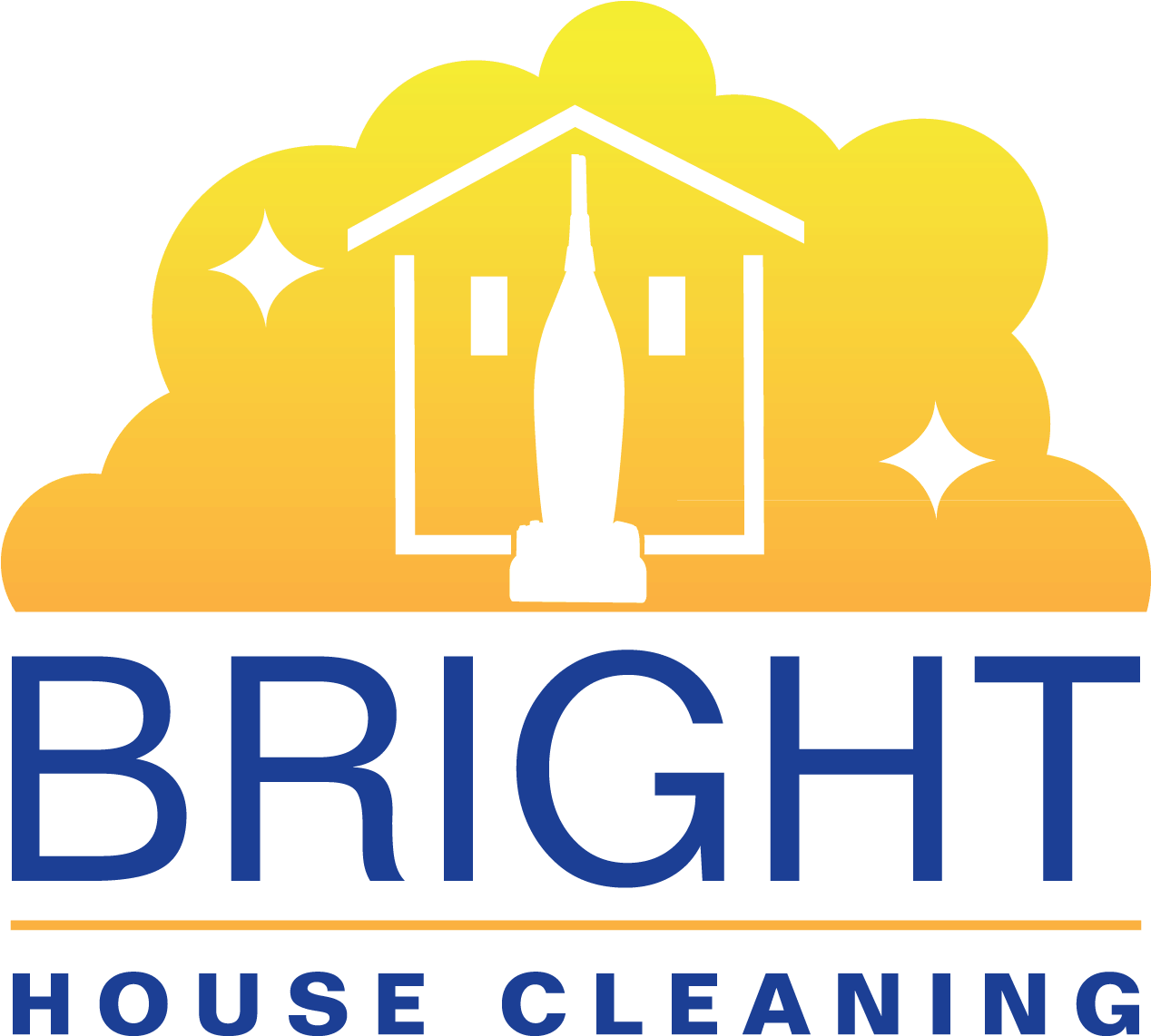 Bright House Cleaning Square - Emblem (1350x1200), Png Download