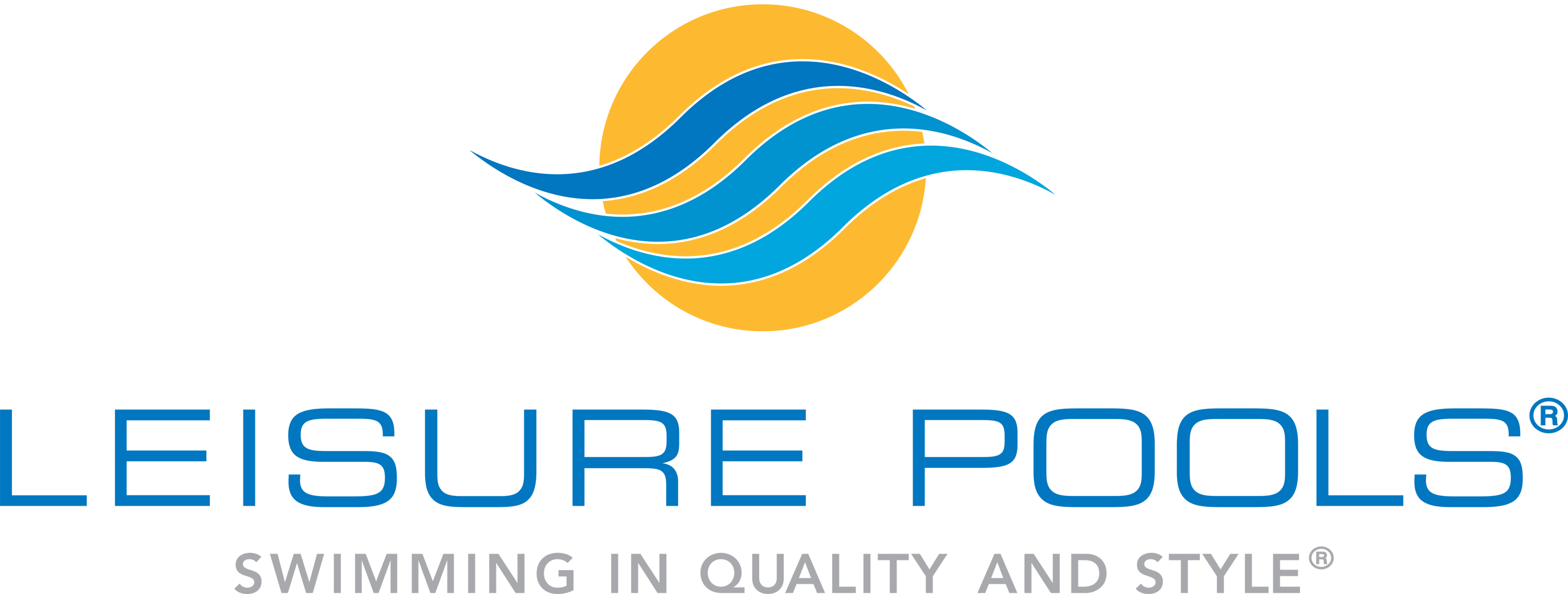 Serving The Following Northeast Ohio Areas - Leisure Pools (2751x1042), Png Download