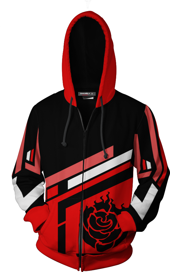 Hover To Zoom - Zack Angels Of Death Hoodie (1024x1024), Png Download