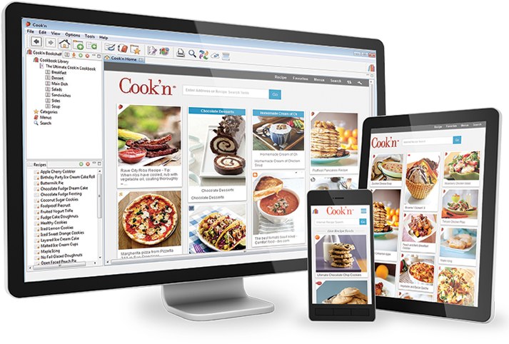 Cook'n Recipe App - Cook N Recipe Organizer (776x481), Png Download