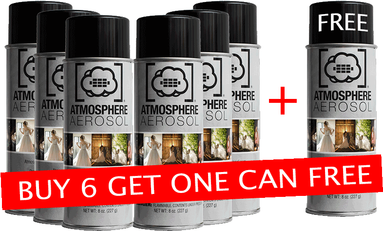 Atmosphere Aerosol Buy 6 And Receive One Can Free - Atmosphere Aerosol Spray (826x510), Png Download