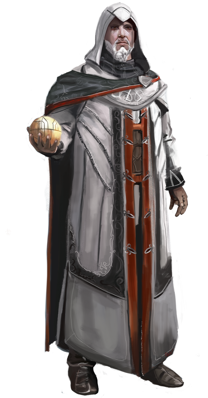 900 X 1728 2 - Assassin's Creed Old Altair (900x1728), Png Download