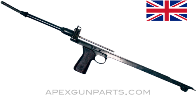 Bren Mk1 Lower, Stripped, No Spring Tube Cap, *fair* - Bren Light Machine Gun (650x700), Png Download