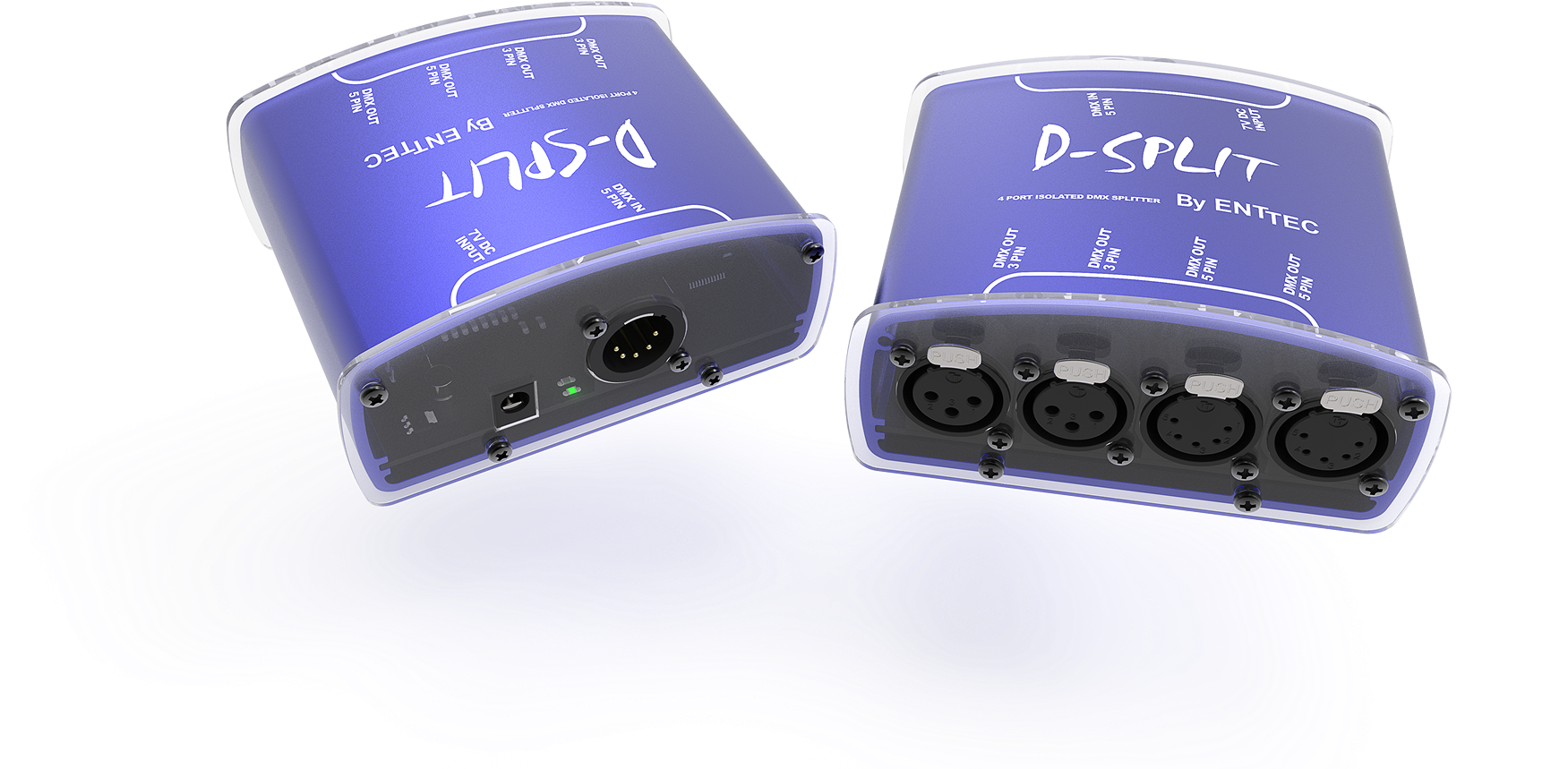 An Optical Isolator And Splitter For Dmx512, D-split - Enttec Dmxis (1750x947), Png Download
