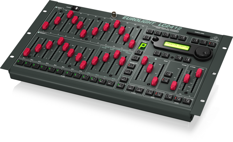 Lc2412 - Mixer Lighting Behringer (800x489), Png Download