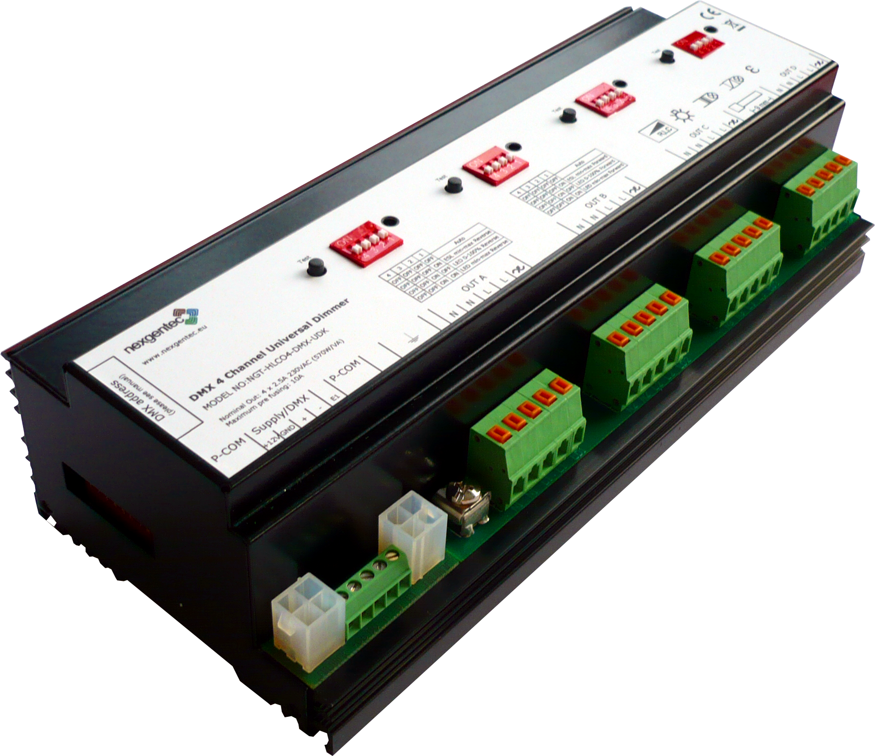 Manuals - Dmx Dimmer Din Rail (1718x1485), Png Download