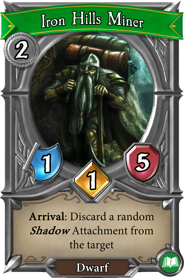 A Stout Lore Sphere Dwarf Ally Who, While Not As Mighty - Journeys In Middle Earth (640x988), Png Download