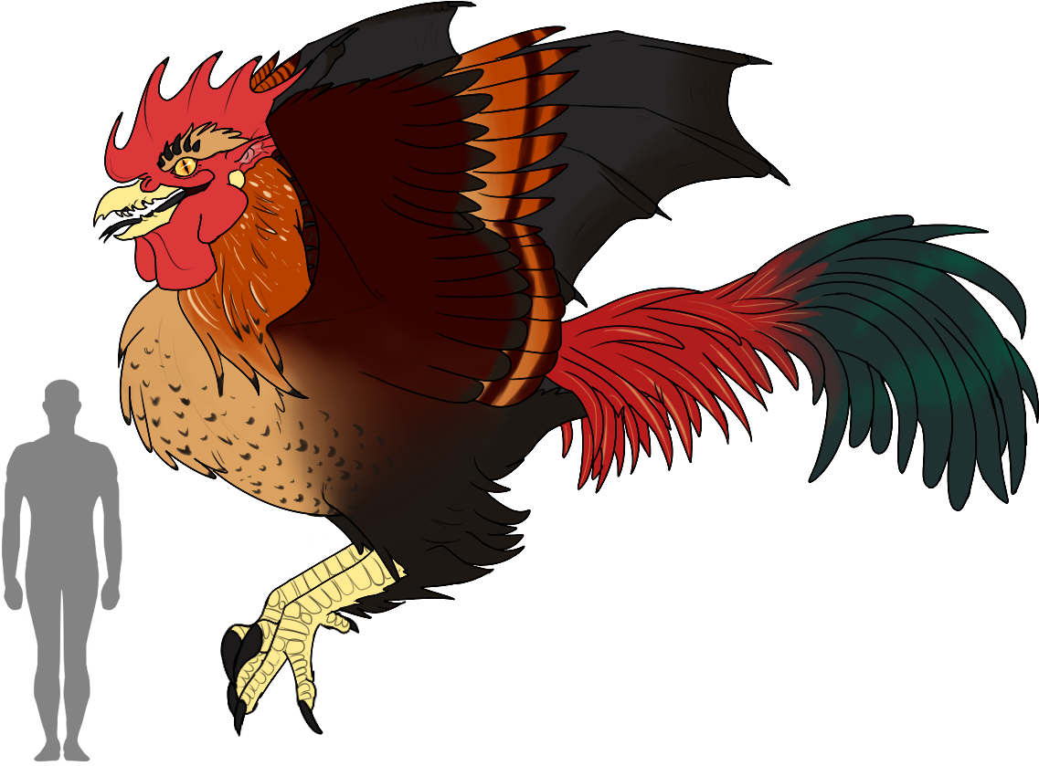 Great Cockatrice (1205x879), Png Download