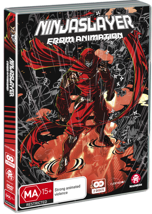 Ninja Slayer Complete Series - Ninja Slayer From Animation Dvd (516x724), Png Download
