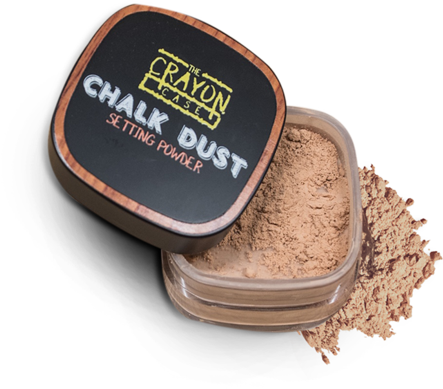 Chalk Dust Setting Powder - Crayon Case Chalk Dust Setting Powder (1200x1200), Png Download