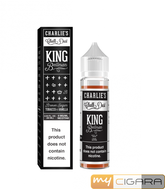 Charlie's Chalk Dust King Bellman Shortfill E-liquid - Bottle (650x650), Png Download