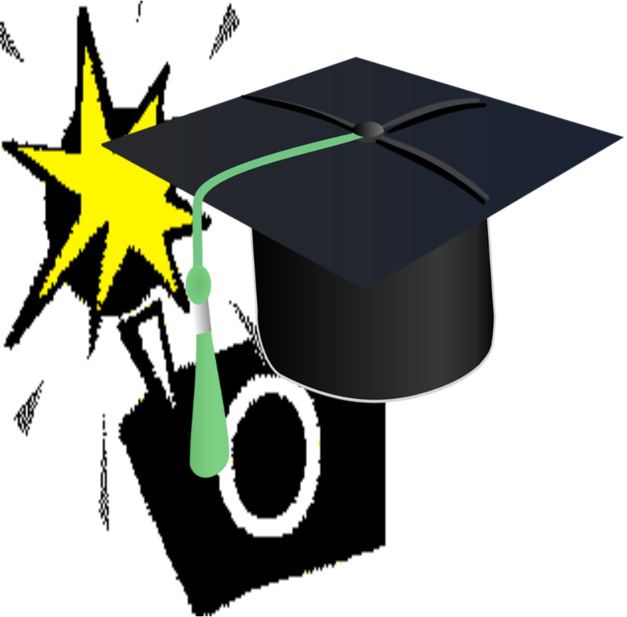 Grad Photo Session - Cartoon Camera Flash (883x869), Png Download