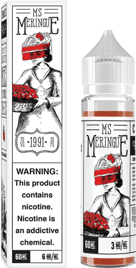 Miss Meringue - Mr Meringue By Mr Meringue E Liquid (600x600), Png Download