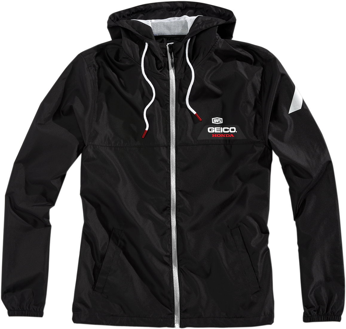 100 Percent Mens Textile Casual Motorcycle Honda Geico - The North Face (1158x1101), Png Download