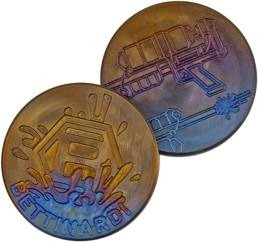 Betti Blaster Dass Ball Marker - Coin (1200x1200), Png Download