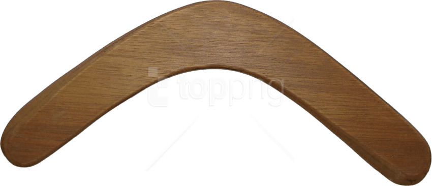 Free Png Download Blank Wooden Boomerang Png Images - Boomerang Transparent Background (850x366), Png Download