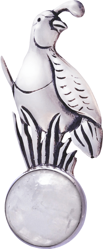 Quail In The Grass Pin $59 - Eagle (999x1000), Png Download