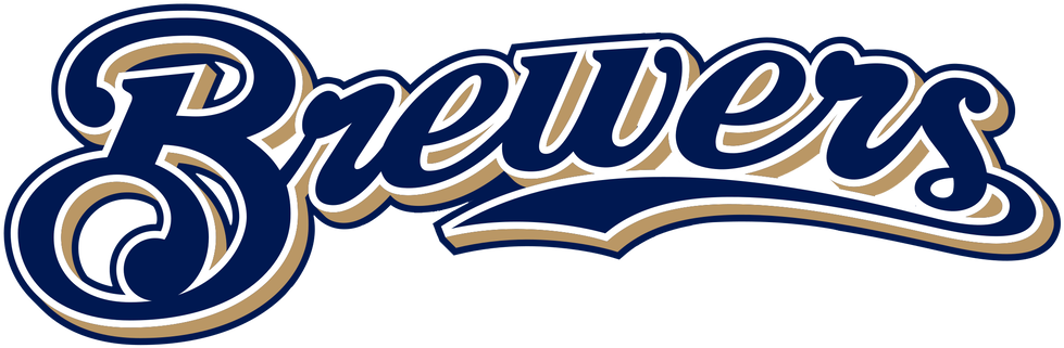 Picture - Milwaukee Brewers (1100x458), Png Download