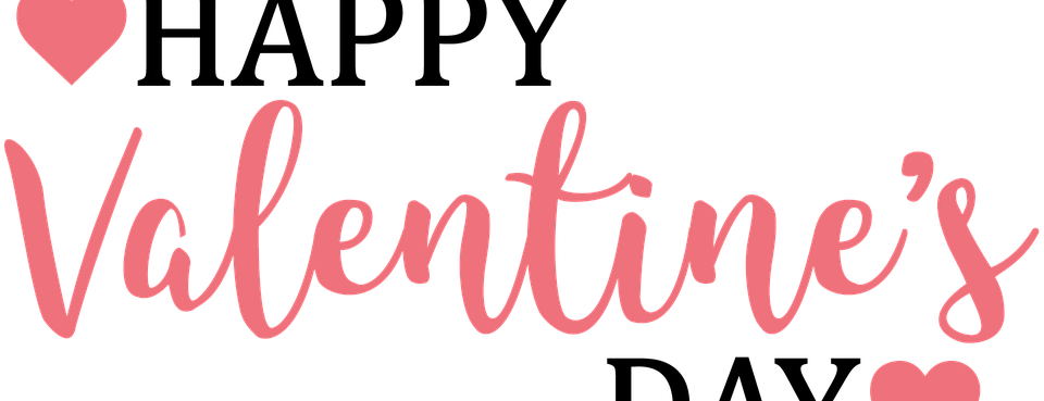 Cropped Happy Valentines Day 2045463 960 720 Calligraphy Full Size Png Download Seekpng