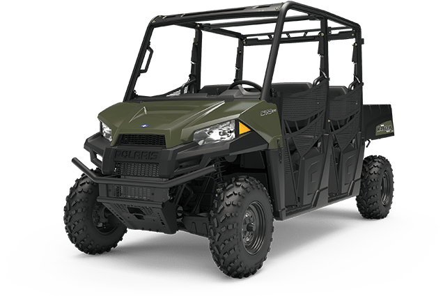 Ranger Crew 570-4 - 2018 Kawasaki Mule 4010 Trans (768x432), Png Download