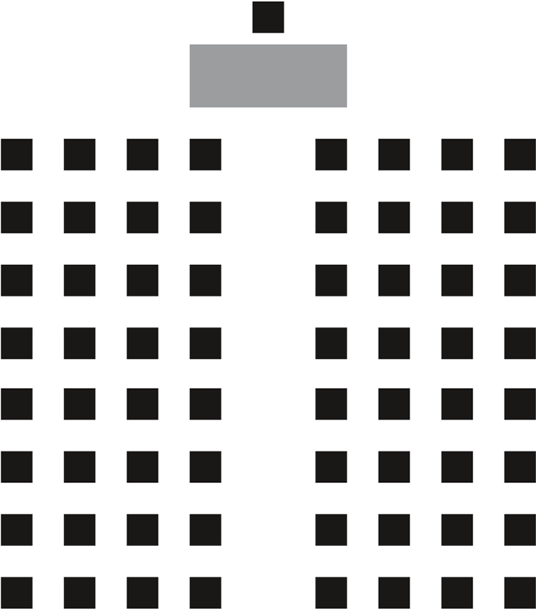 Seminar Room 90 M² - Aiphone Jfdv (940x940), Png Download