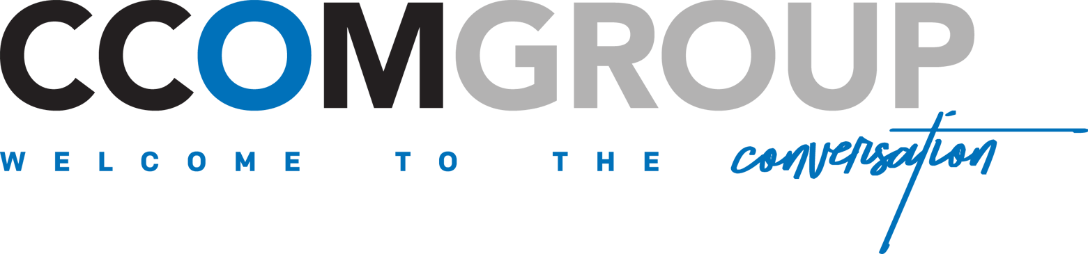 Ccom - Ccom Group (1561x365), Png Download