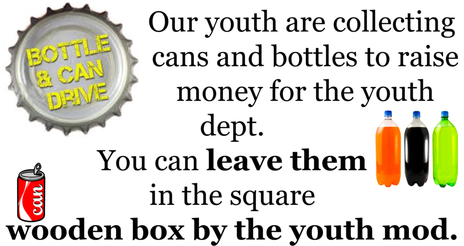 Can Bottle Drive - Calvary Women's Services (1000x545), Png Download