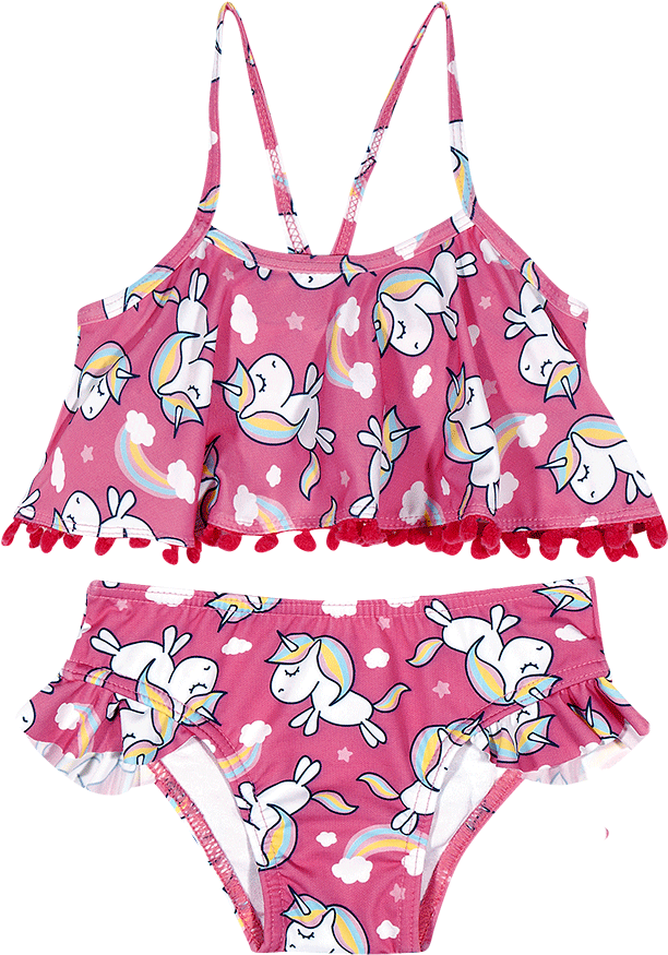 Biquíni Praia Unicórnios - Biquini Unicornio Tip Top (1200x1200), Png Download