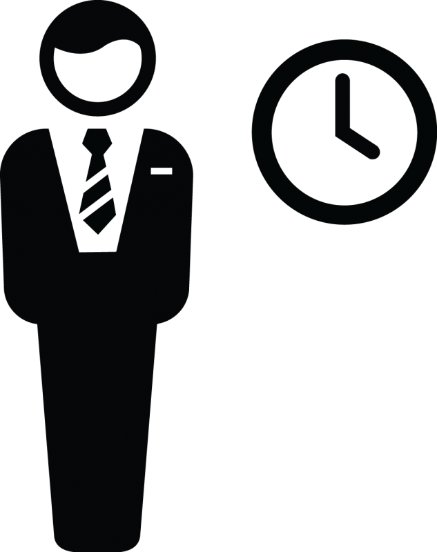 Work Uniform Icon - Temporary Workers Icon (633x800), Png Download