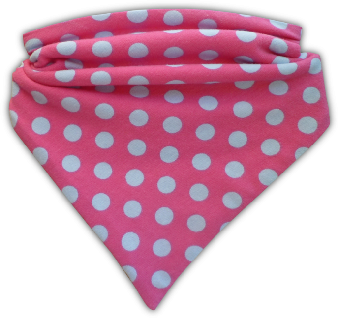 Baby Bandana - Polka Dot (700x661), Png Download