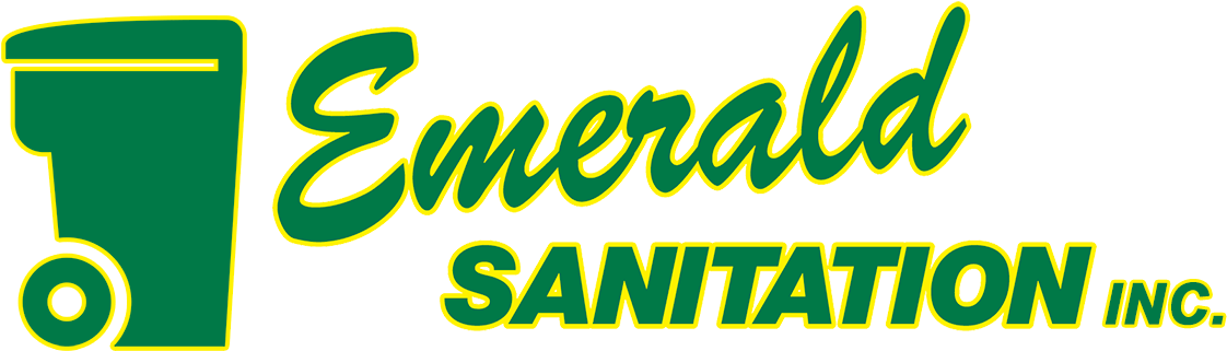 Emerald Sanitation Inc - Graphic Design (1128x350), Png Download